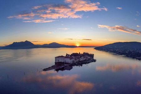 Sunset cruise on Lake Maggiore and Borromean Islands