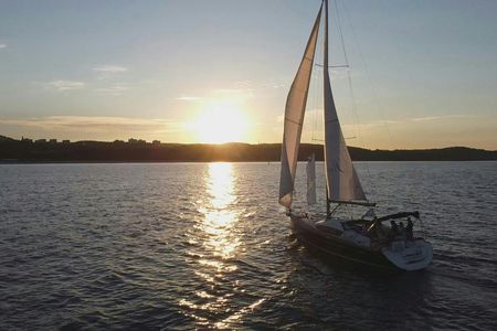 Sunset Yacht Cruise from Sopot with Welcome Drink