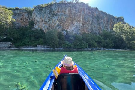 Kayaking with beach BBQ on Lake Ohrid