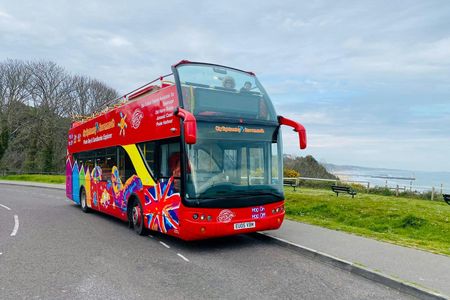 City Sightseeing hop-on hop-off bus tour of Bournemouth