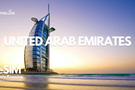 UAE data eSIM from 0.5GB daily to 50GB for 30 days