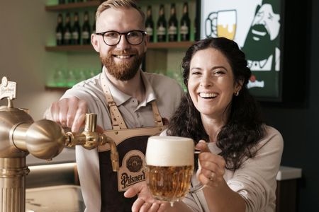 Interactive Beer Pour Session at Tapster Academy in Prague
