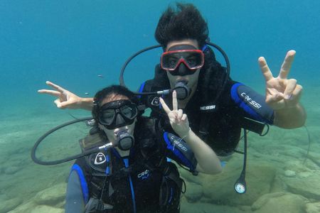 Try scuba diving course in Crete