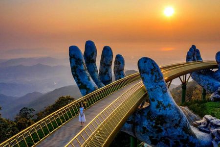 Tour to Ba Na Hills, Golden Bridge, Fantasy Park with Buffet Lunch