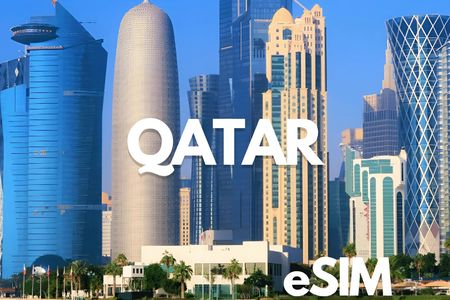 Qatar data eSIM from 0.5GB daily to 50GB for 30 days