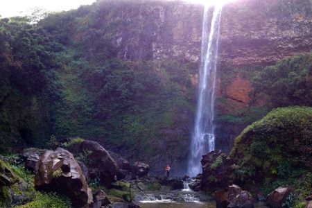 Mauritius Chamarel Waterfall Hiking