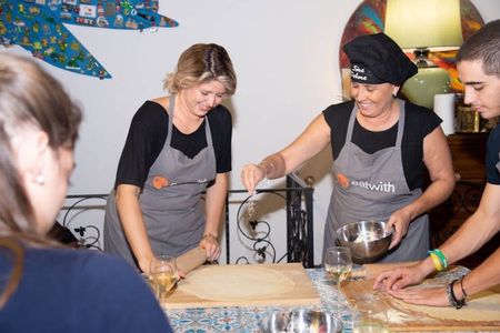 Pasta and tiramisu cooking class and dinner