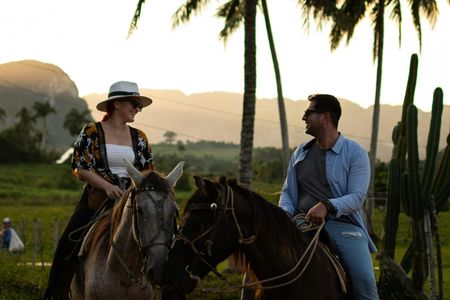 Horse riding in Vinales