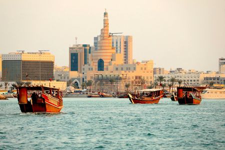 Exclusive Doha Private Dhow Cruise and Corniche Walk With Sunset