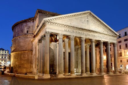 Rome Night Tour by Minivan with Pizza and Gelato