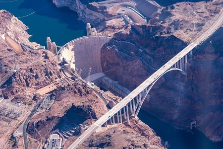 Hoover Dam and Las Vegas Strip Flight by Helicopter with Transfers
