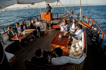 Barcelona Chill Out catamaran tour with lounge music