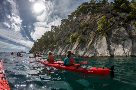 Blue Cave Kayak and Snorkelling Adventure in Lefkada
