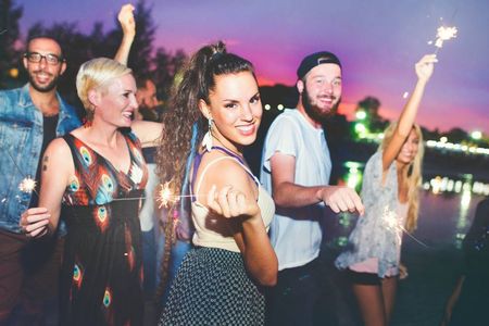 Catamaran Party with Swim Stop in Valencia's Waters