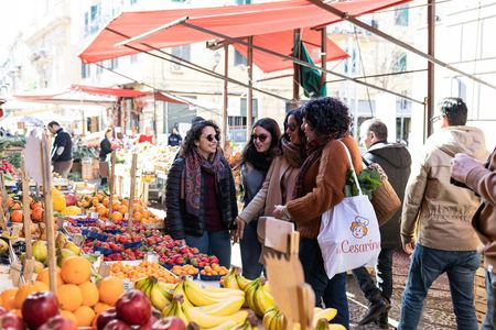 Market Visit and Cooking Class at a Cesarina's Home in Genoa