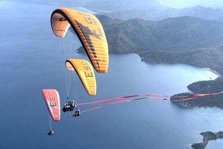 Antalya Mount Tahtali Paragliding and Olympos Mountain Cable Car with Transfer
