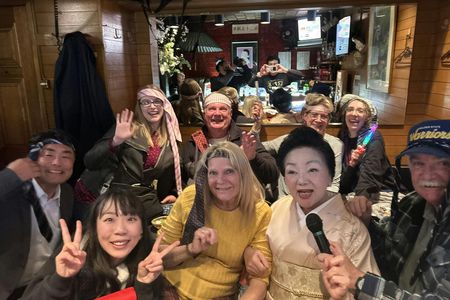 Tokyo by Night with Ginza Snack Bar Experience