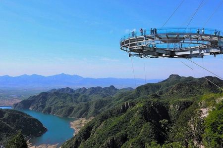 Shilinxia glass platform and 798 Art District or Ming City Wall tour