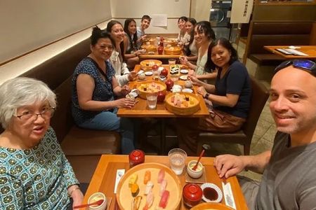 Shimbashi District by Night Guided Tour