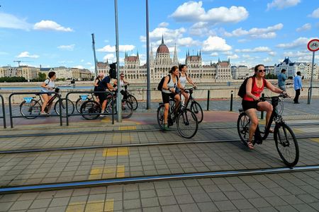 Wheels and Meals Bike Tour in Budapest