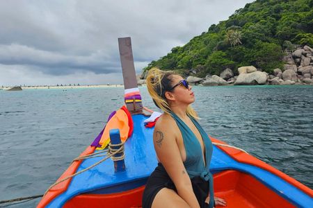 Private Longtail Boat Tour in Koh Tao and Nang Yuan with Snorkel