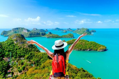 Guided tour to Ang Thong with kayak and lunch from Koh Samui