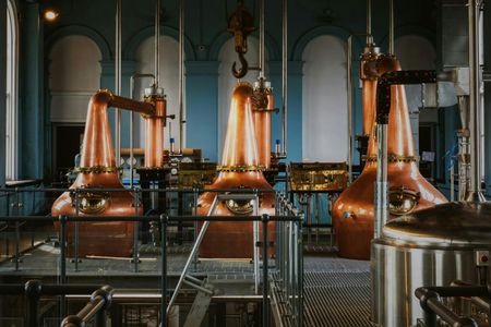 Giant's Causeway and Titanic Distillers Whiskey tasting from Dublin