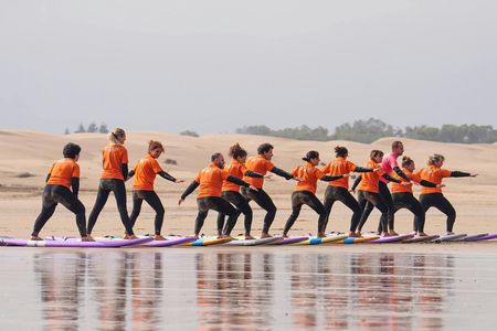 Surfing lesson in Agadir