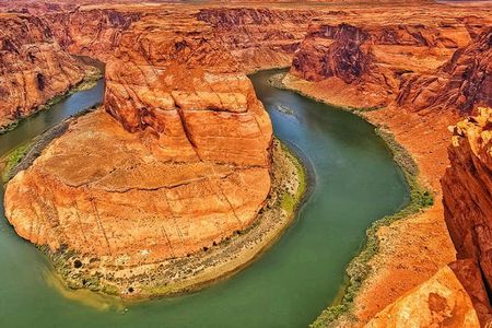 Horseshoe Bend self-guided walking tour with Page tour in Arizona