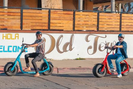 2-hour Old Town and Downtown electric scooter tour