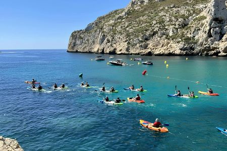 Kayak Excursion from Granadella with Beaches and Caves