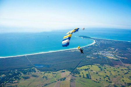 15,000Ft Byron Bay Skydive During the Week with Transfer from Brisbane