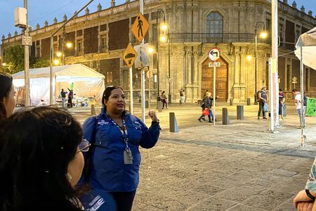 Mexico City night tour with optional ticket to Torre Latinoamericana