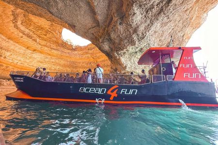Family Catamaran Tour to Benagil Caves from Portimão