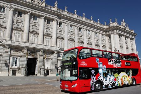 Panoramic Double-Decker Bus Tour Around Madrid with Audioguide