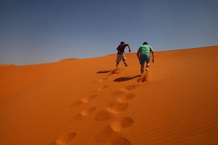 Agadir Desert Adventure with Sandboarding, Sunset Camel Ride and BBQ