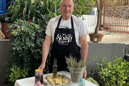 Greek Farmhouse Experience with Soap-Making Lessons and Food Tasting