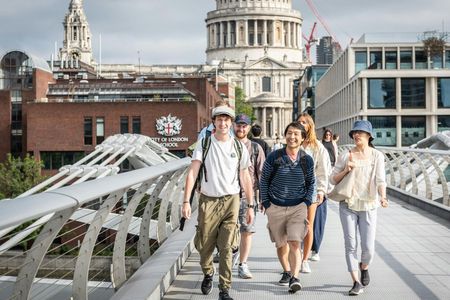 London Top Sights Walking Tour with Visit to St Paul's Cathedral