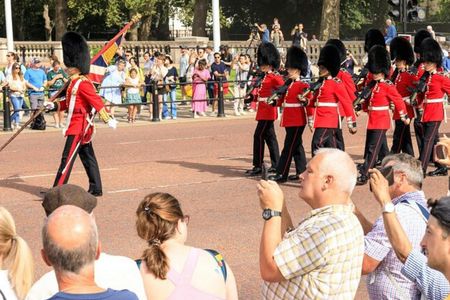 British Royalty walking tour including the Changing of the Guard