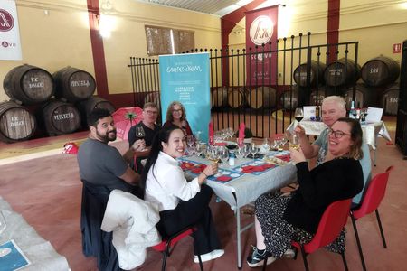 Winery and olive oil mill tour and tasting with tapas