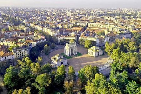 Milan Guided Tour of Branca Tower, Parco Sempione and Sforza Castle