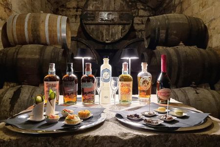 Tour of a Historic Distillery in Palma with Six Spirits and Tapas