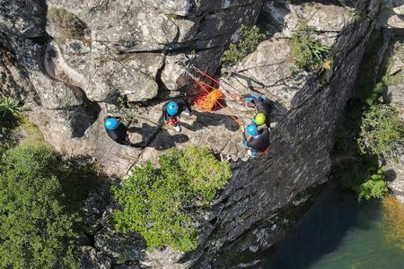 San Teodoro Canyoning in Rio Pitrisconi with 4X4 Transfer