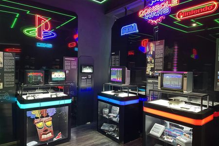 Entrance tickets to OXO Video Game Museum Madrid