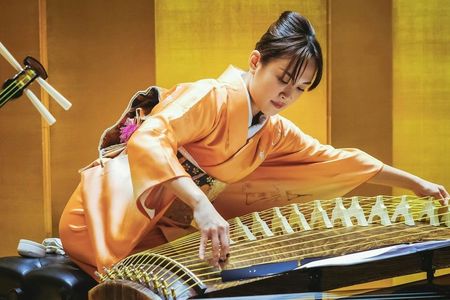 Traditional Japanese Music at Zakuro Show in Tokyo