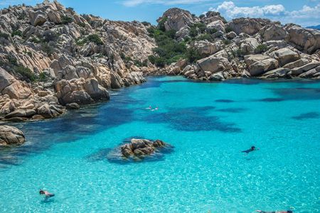 Full-Day Sailboat Tour in La Maddalena Archipelago from Cannigione
