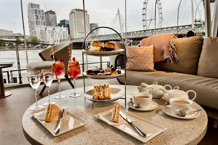 Afternoon tea experience at Clipper Lounge EMB London