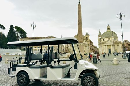 3-hour guided golf cart tour in Rome