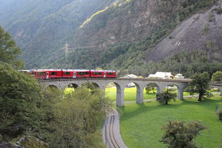 St. Moritz and Bernina Train Journey from Milan