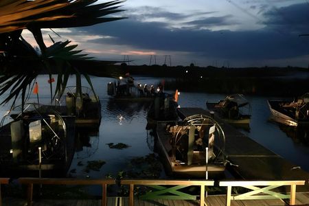 Gator Night 1-Hour Nighttime Airboat Tour at Sawgrass Recreation Park